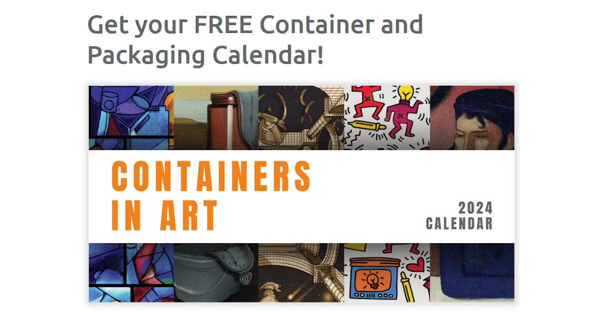 2024 Container and Packaging Calendar