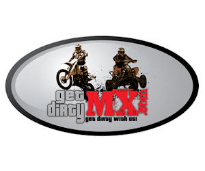 Get Dirty MX Motocross Sticker