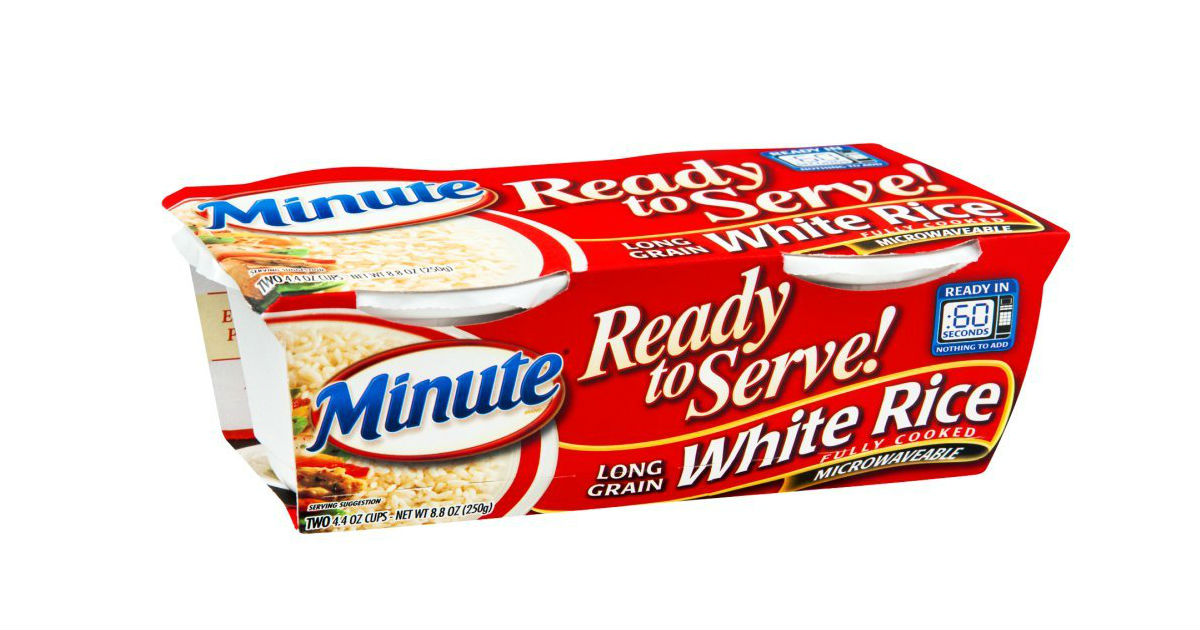 Minute Rice Coupon for $0.75 Off 2 Pack Cups - Coupons