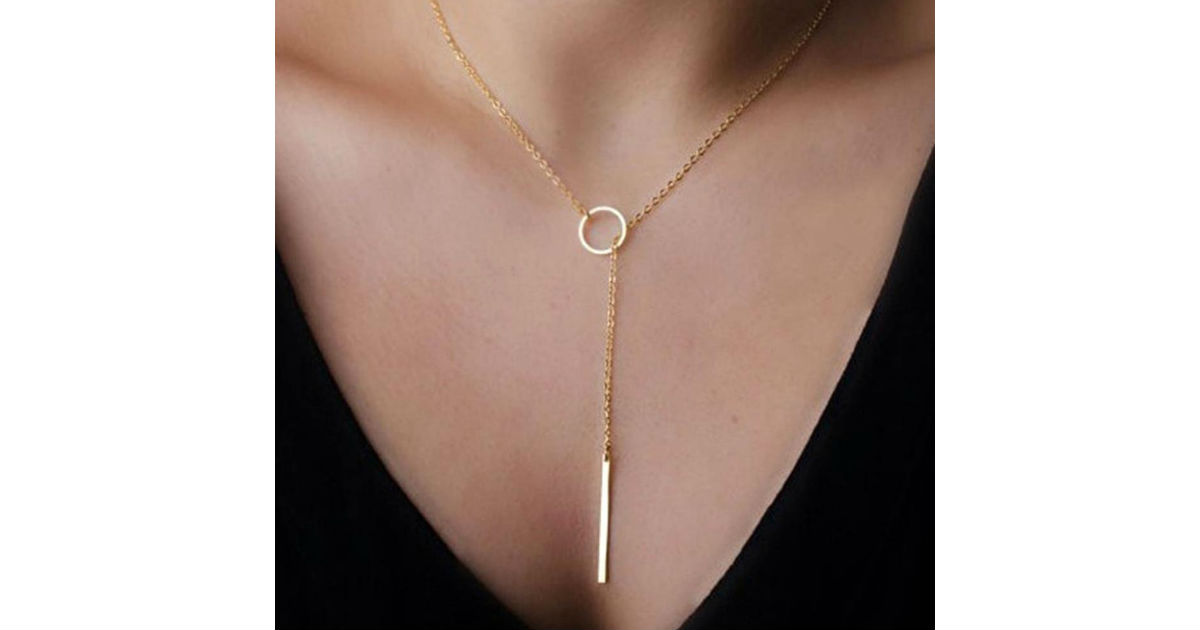 Trendy Pendant Necklace on Amazon