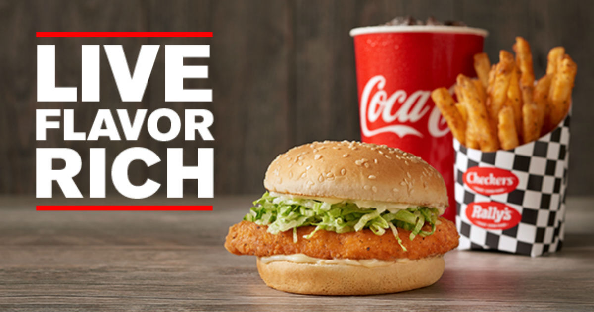 Checkers & Rally's - Spicy Chicken Combo Meal For $2.49 Coupon 