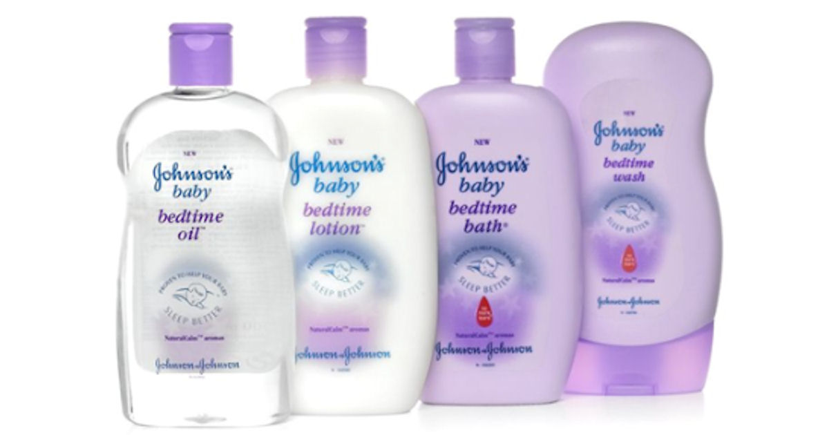 baby bedtime bath products