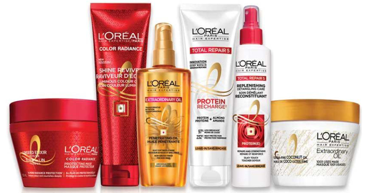 Free Full Size L’Oreal Hair Expertise Treatments 1st 5,000 Free