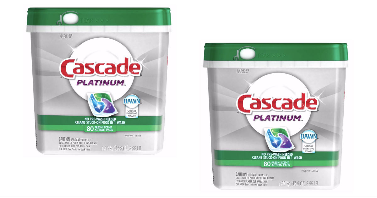 Cascade 3 Off Product Coupon Coupons