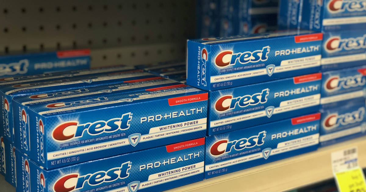 Crest Toothpaste at CVS