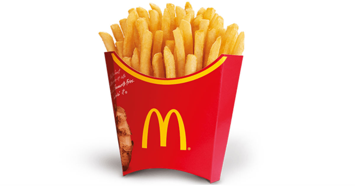 Free Medium Fries w/ Any $1 Purchase at McDonalds - Every Friday