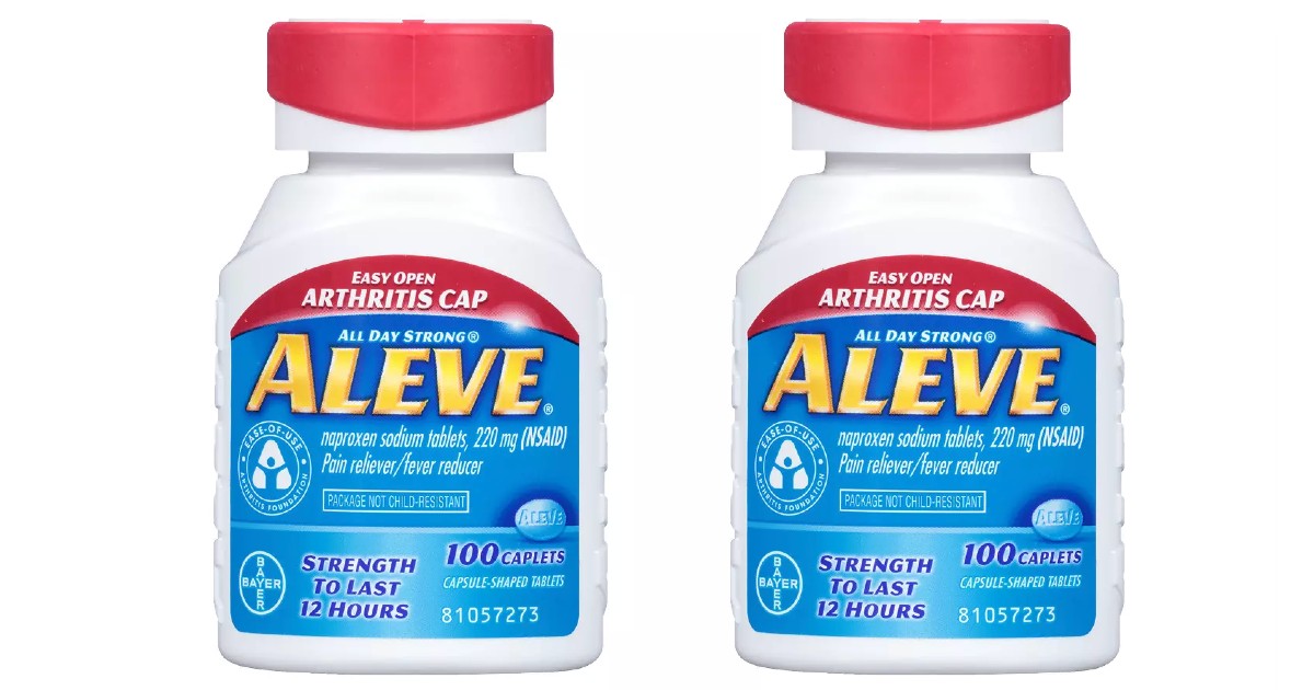 Aleve Pain Reliever Caplets at Walgreens