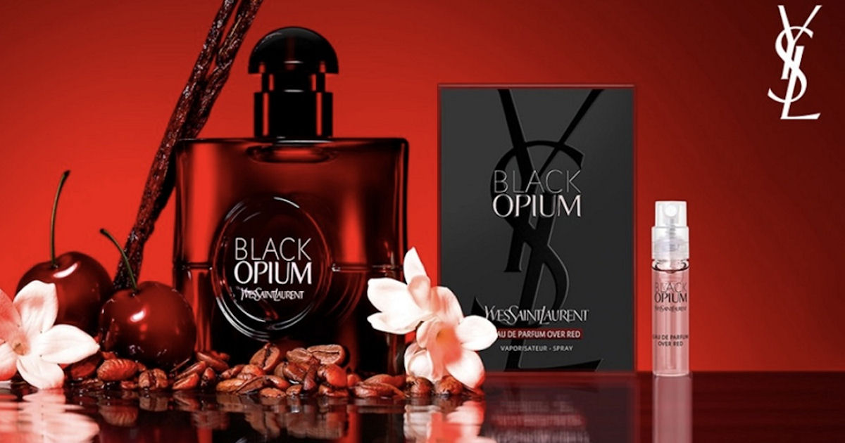Social YSL Beauty Black Opium Over Red