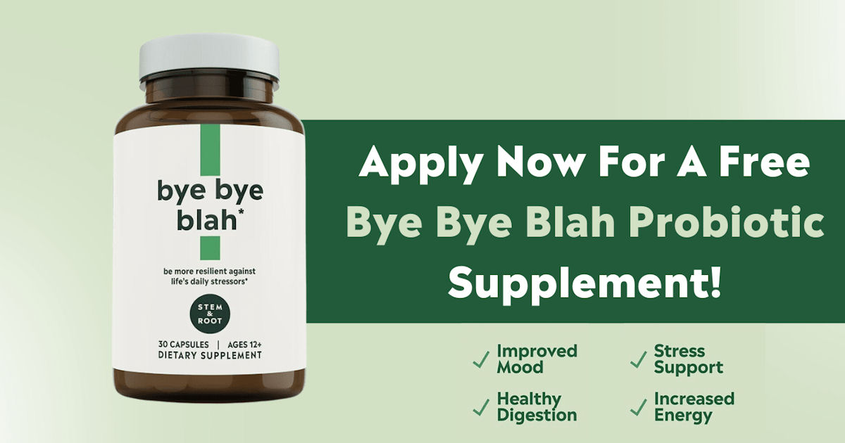 Stem & Root Bye Bye Blah Probiotic Supplement