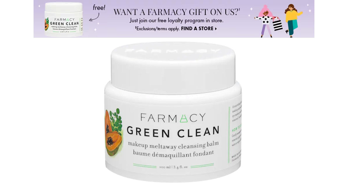 Sephora Farmacy Green Clean