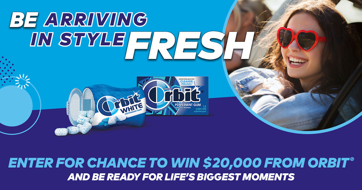 Orbit Gum Spring Moment Sweepstakes