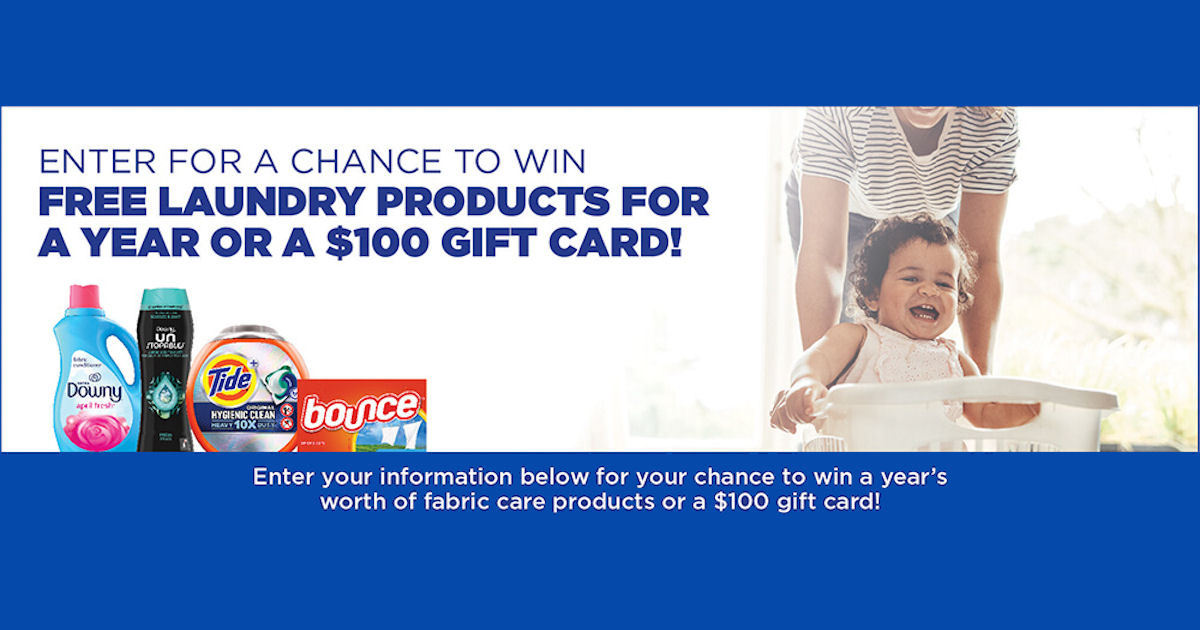 Tide ATP Fabric Care Sweepstakes
