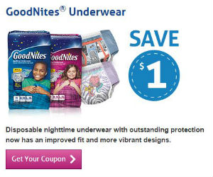 Goodnites Save Up To 5 With Multiple Coupons Printable Coupons