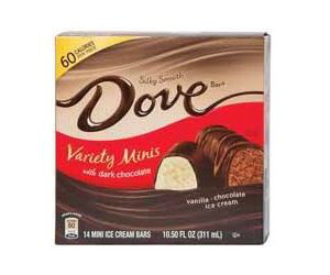 Dove & Snickers Ice Cream Snacks $1.18 at Publix with Coupon