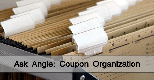 Ask Angie: How To Organize Coupons